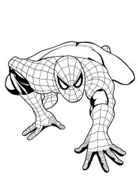 Lezoucí Spiderman