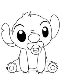 Stitch s dudlíkem