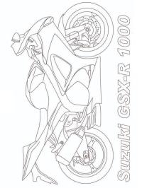 Suzuki GSX-R 1000 sportovní motorka