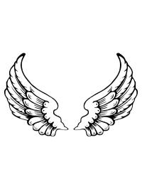 Tetování andělská křídla