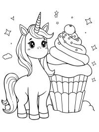 Jednorožec a cupcake