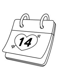 Valentýnský kalendář