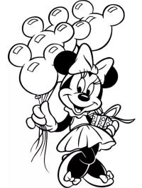 Minnie Mouse má narozeniny