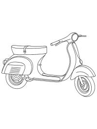 Moped Vespa