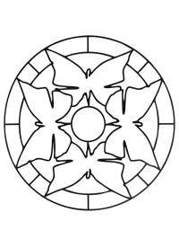 Motýlí mandala