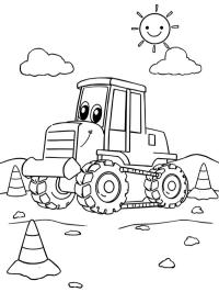 Veselý buldozer