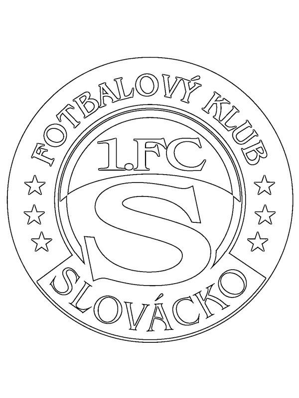 1. FC Slovácko omalovánka 1. FC Slovácko omalovánka