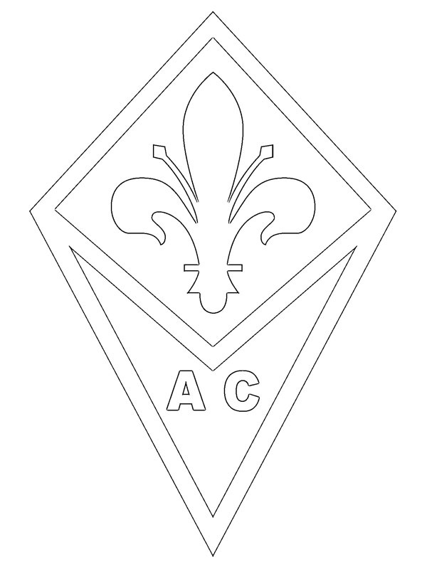 ACF Fiorentina omalovánka ACF Fiorentina omalovánka