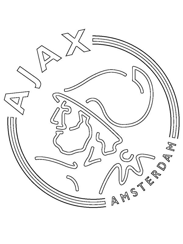 Ajax omalovánka