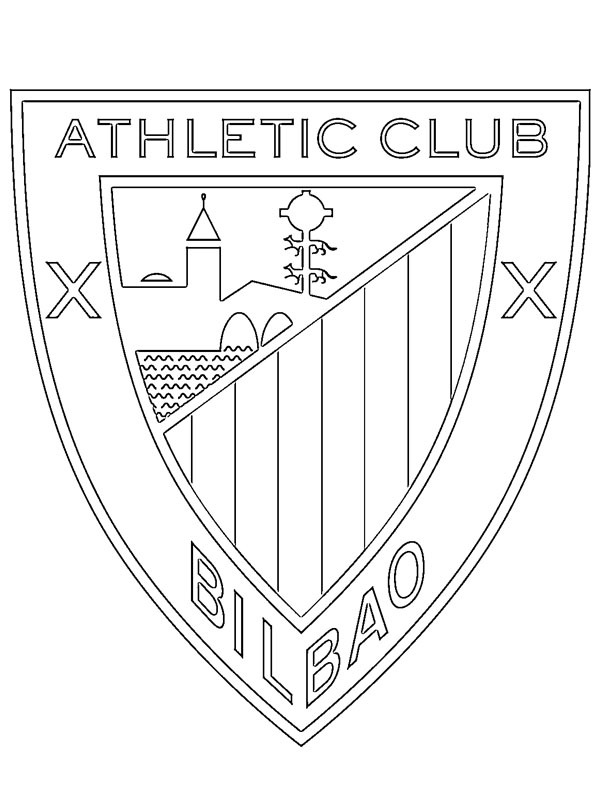 Athletic Club de Bilbao omalovánka