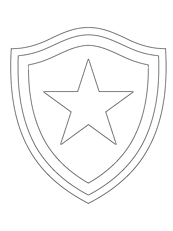 Botafogo FR omalovánka