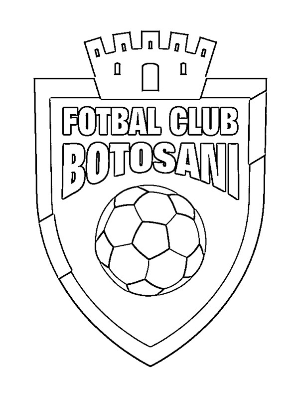 FC Botoșani omalovánka