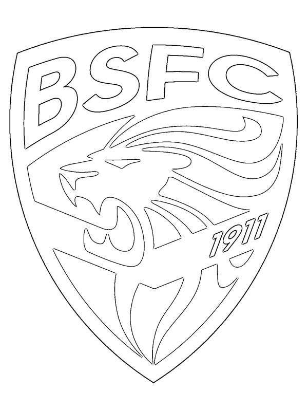 Brescia Calcio omalovánka Brescia Calcio omalovánka