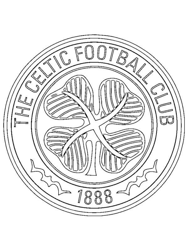 Celtic FC omalovánka