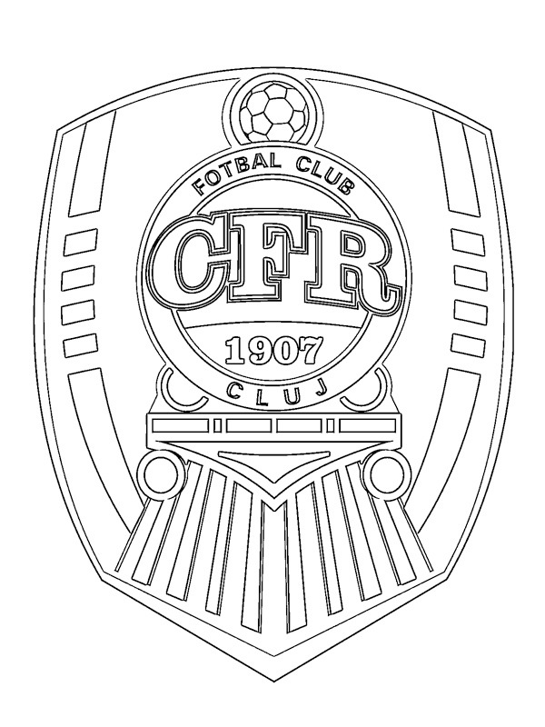 CFR Kluž omalovánka
