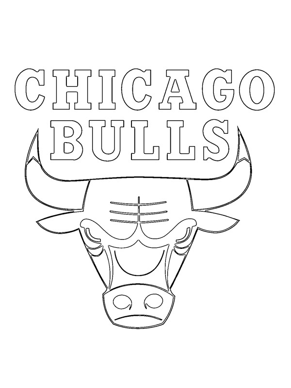 Chicago Bulls omalovánka