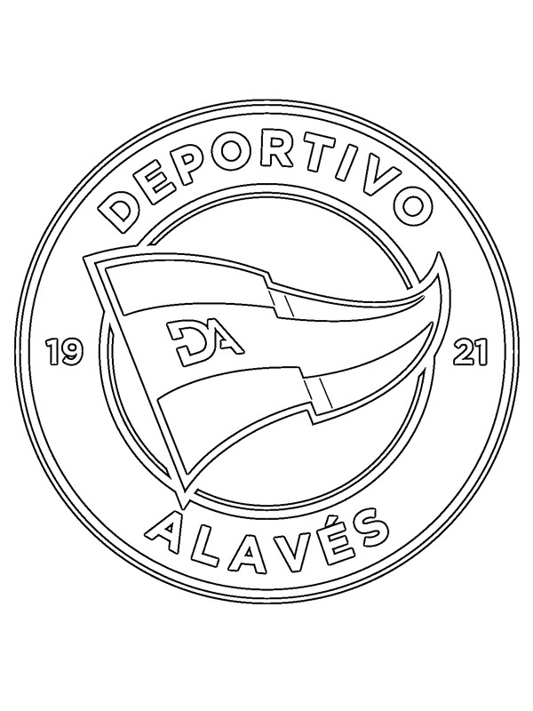 Deportivo Alavés omalovánka