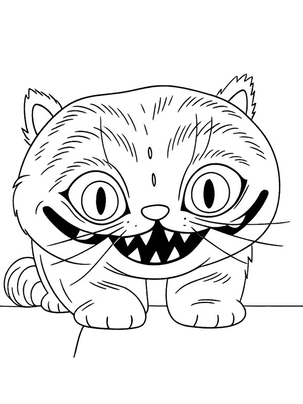 Derpy Tiger K-pop: Lovkyně démonů omalovánka Derpy Tiger K-pop: Lovkyně démonů omalovánka