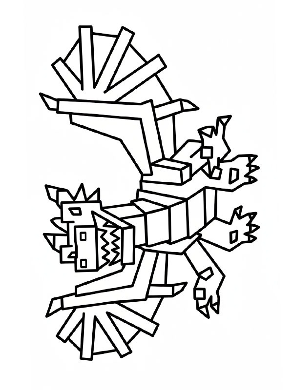 Dragon Cannelloni (Steal a Brainrot) omalovánka Dragon Cannelloni (Steal a Brainrot) omalovánka