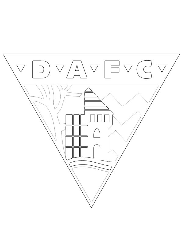Dunfermline Athletic FC omalovánka