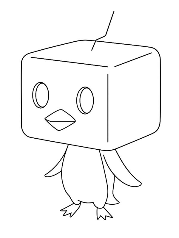 Pok&eacute;mon Eiscue omalovánka