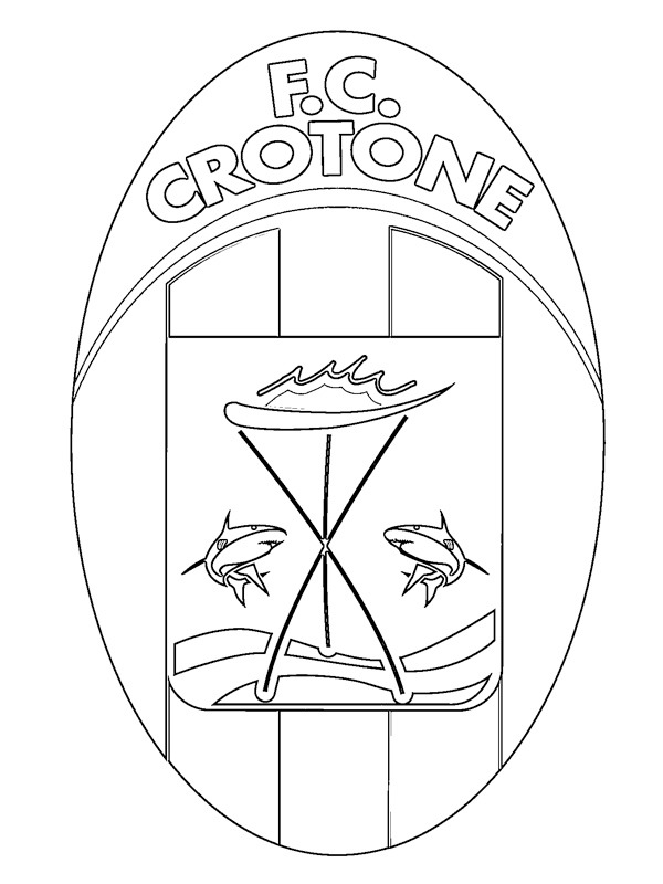 FC Crotone omalovánka