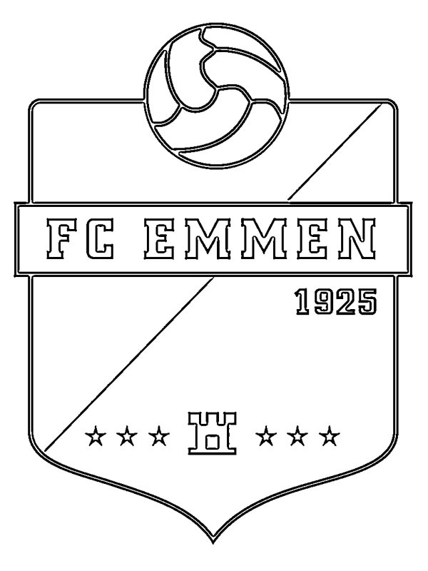 FC Emmen omalovánka