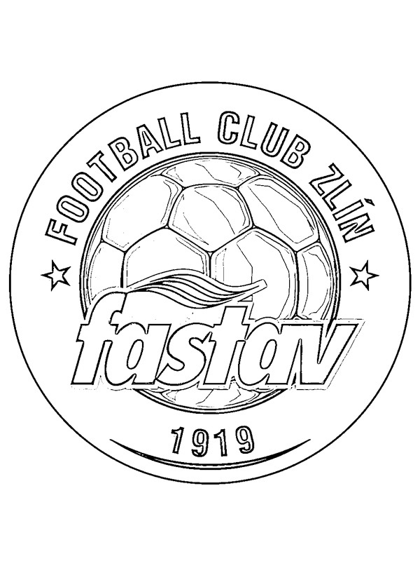 FC Fastav Zlín omalovánka