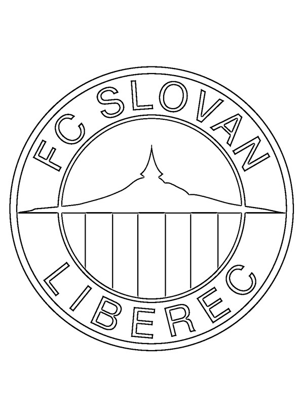 FC Slovan Liberec omalovánka