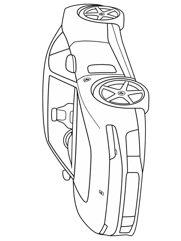 Ferrari Luce omalovánka
