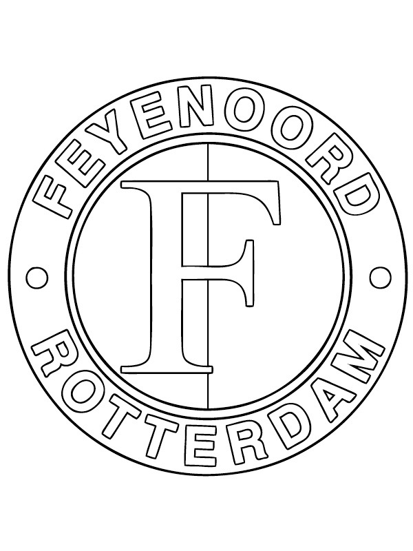 Feyenoord omalovánka