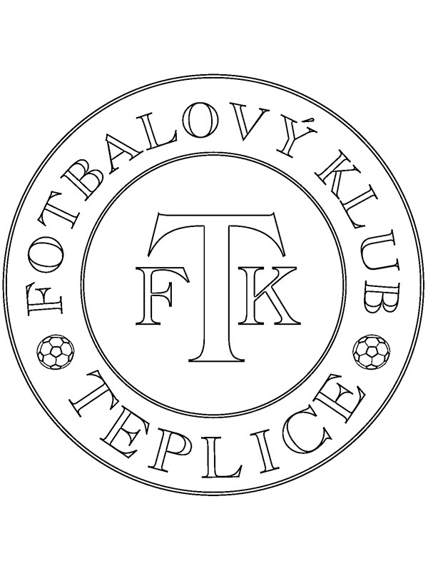 FK Teplice omalovánka