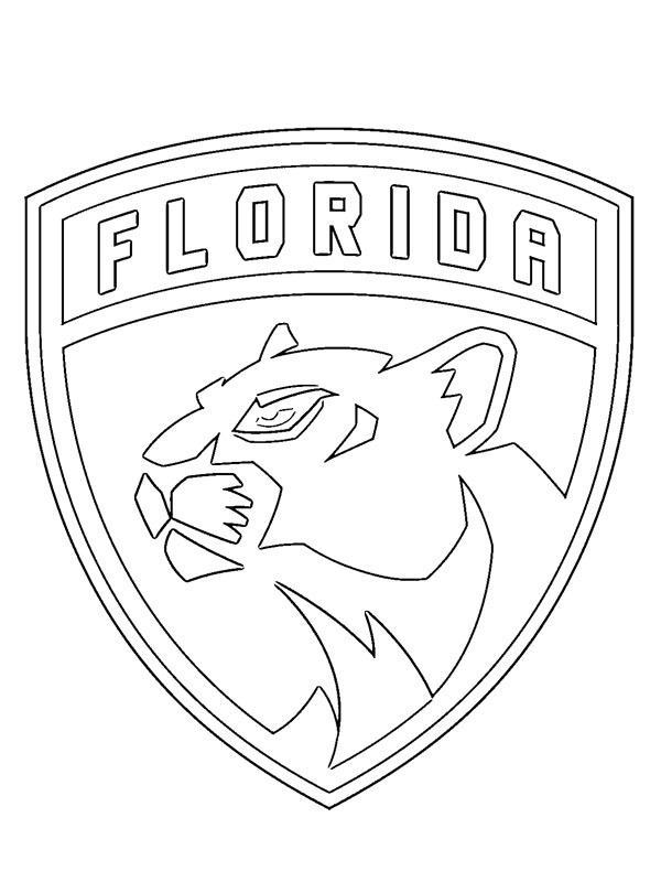Florida Panthers omalovánka