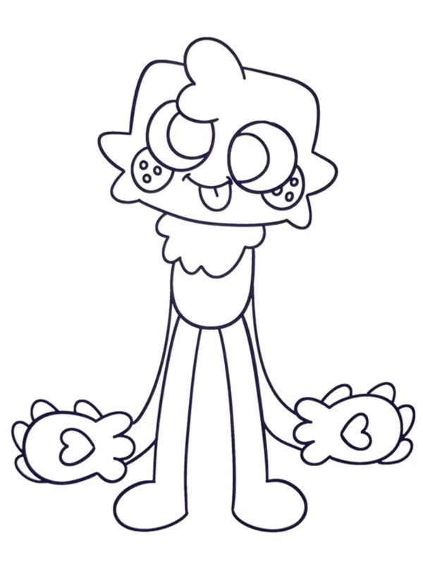 Goob Dandy’s World omalovánka Goob Dandy’s World omalovánka