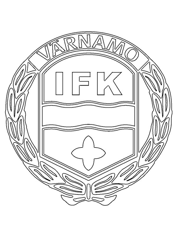 IFK Varnamo omalovánka IFK Varnamo omalovánka
