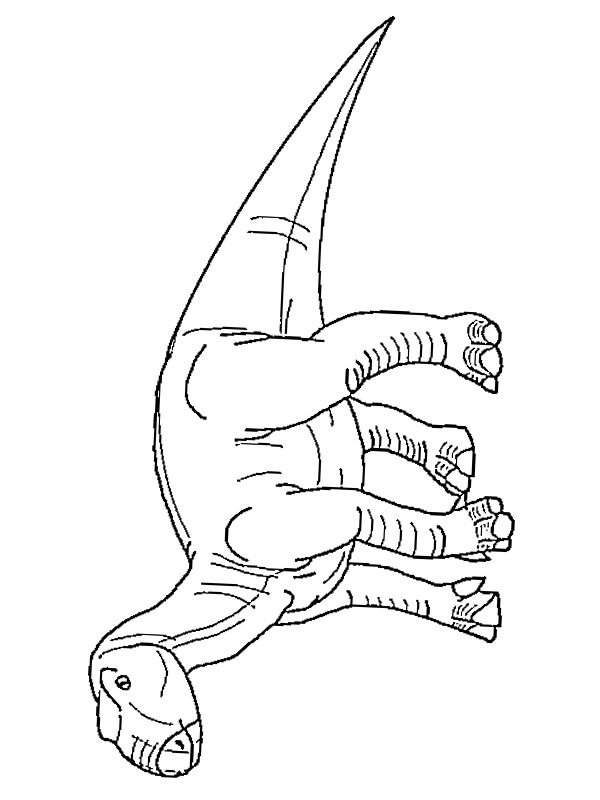 Iguanodon omalovánka