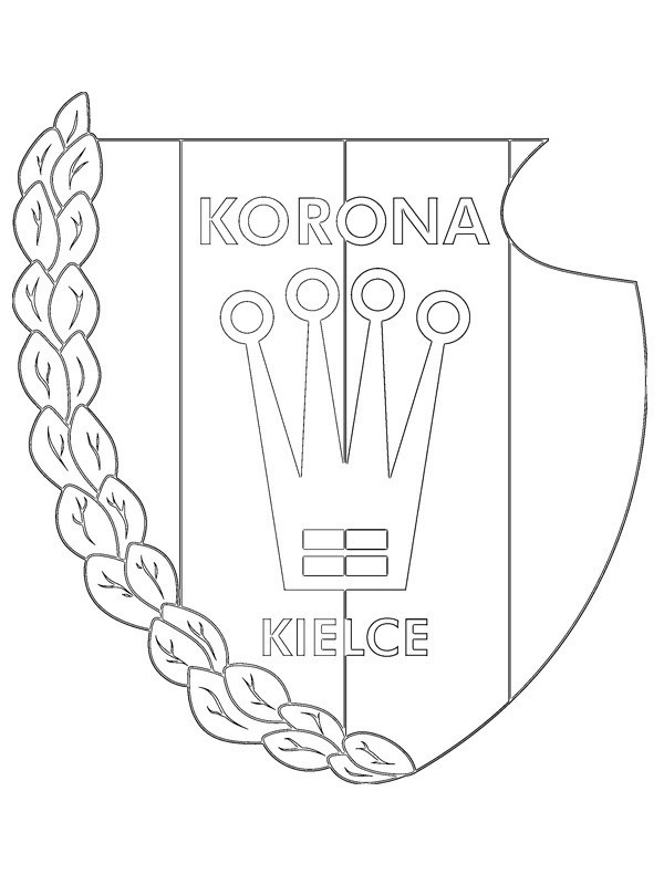 Korona Kielce omalovánka