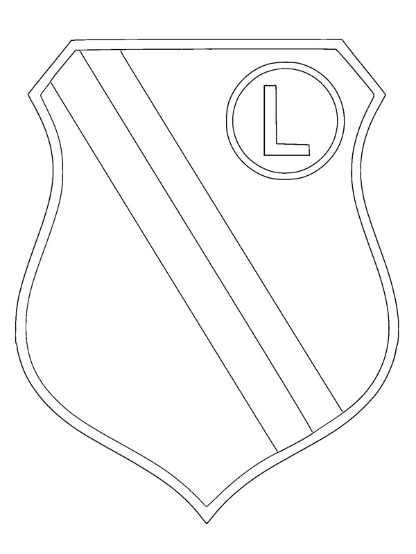 Legia Warszawa omalovánka
