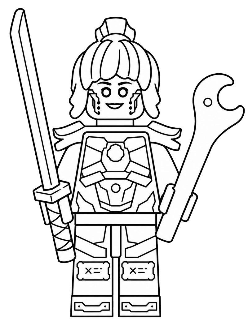 LEGO Ninjago P.I.X.A.L. omalovánka LEGO Ninjago P.I.X.A.L. omalovánka