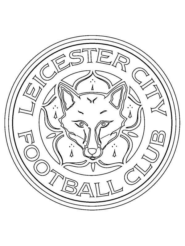 Leicester City FC omalovánka