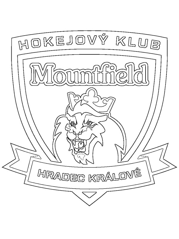 Mountfield Hradec Králové omalovánka