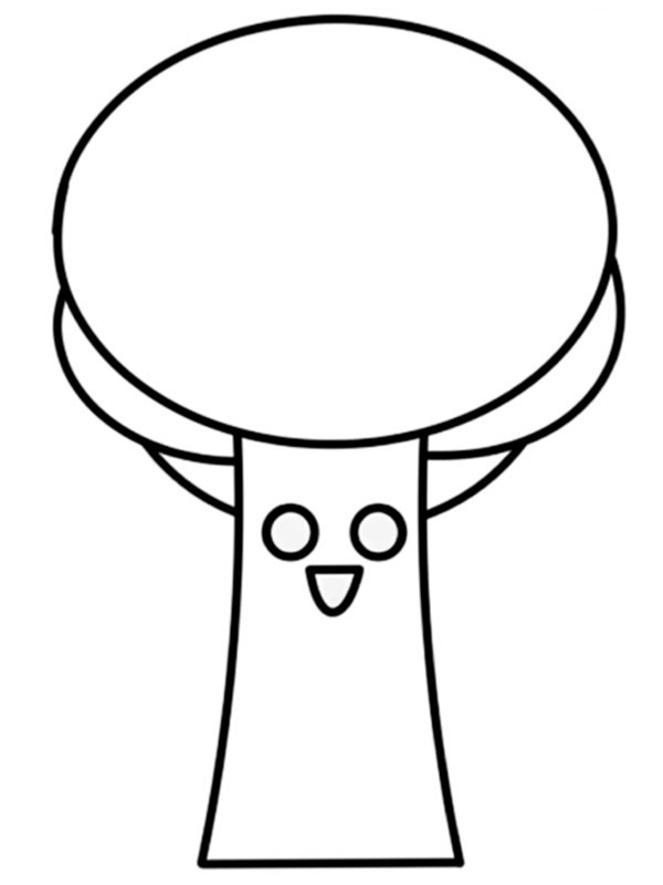 Mr. Tree Incredibox Sprunki omalovánka Mr. Tree Incredibox Sprunki omalovánka