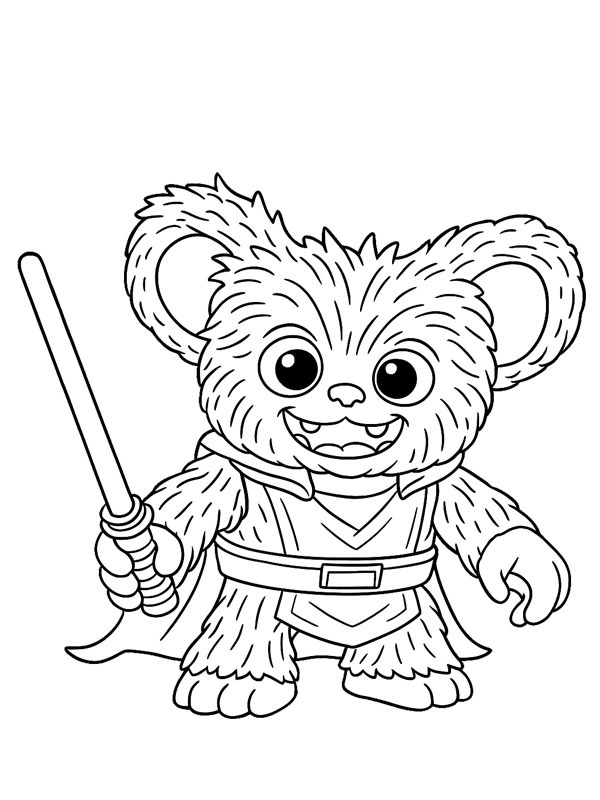 Nubs (Star Wars: Dobrodružství mladých Jediů) omalovánka Nubs (Star Wars: Dobrodružství mladých Jediů) omalovánka