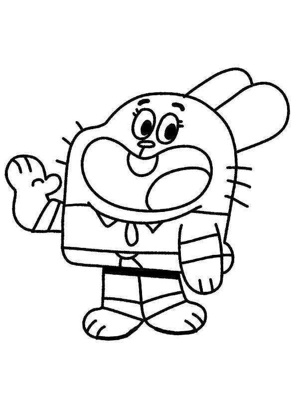 Richard Watterson omalovánka Richard Watterson omalovánka