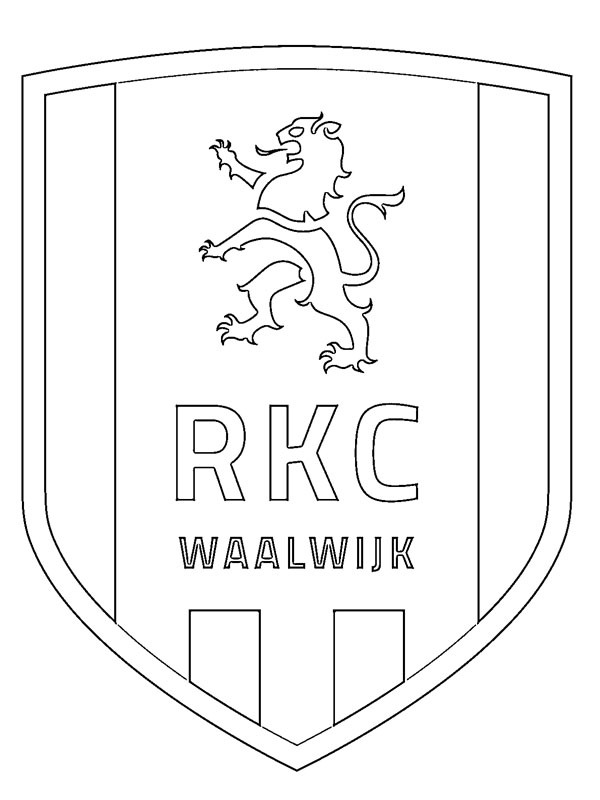 RKC Waalwijk omalovánka RKC Waalwijk omalovánka