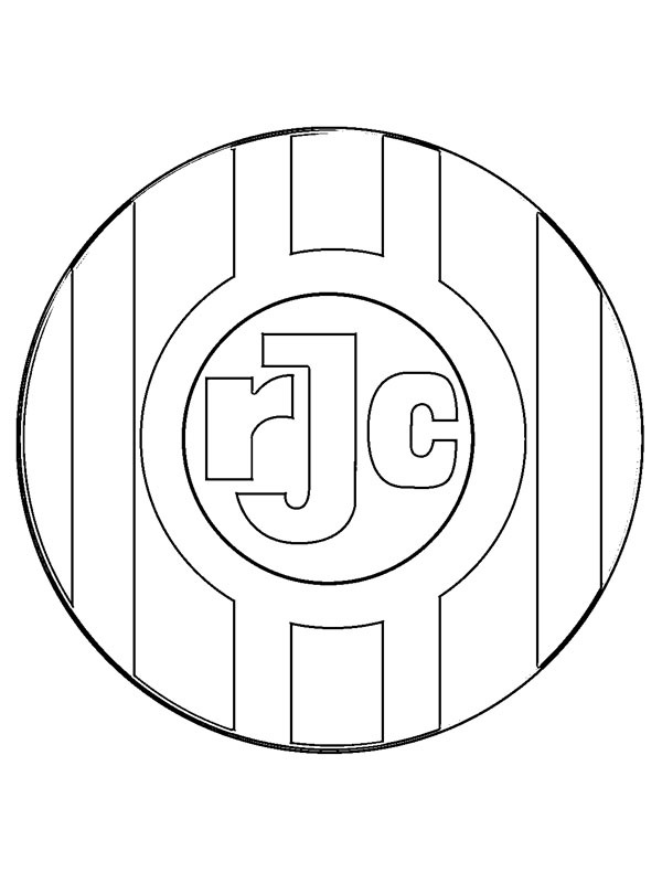 Roda JC Kerkrade omalovánka Roda JC Kerkrade omalovánka