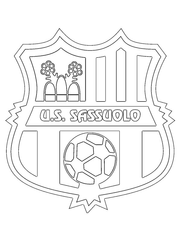 US Sassuolo Calcio omalovánka