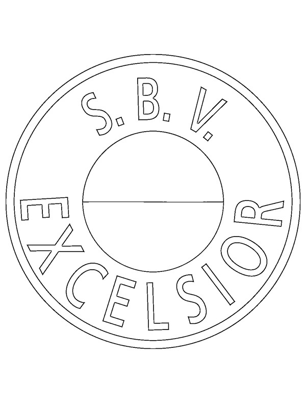 SBV Excelsior omalovánka SBV Excelsior omalovánka