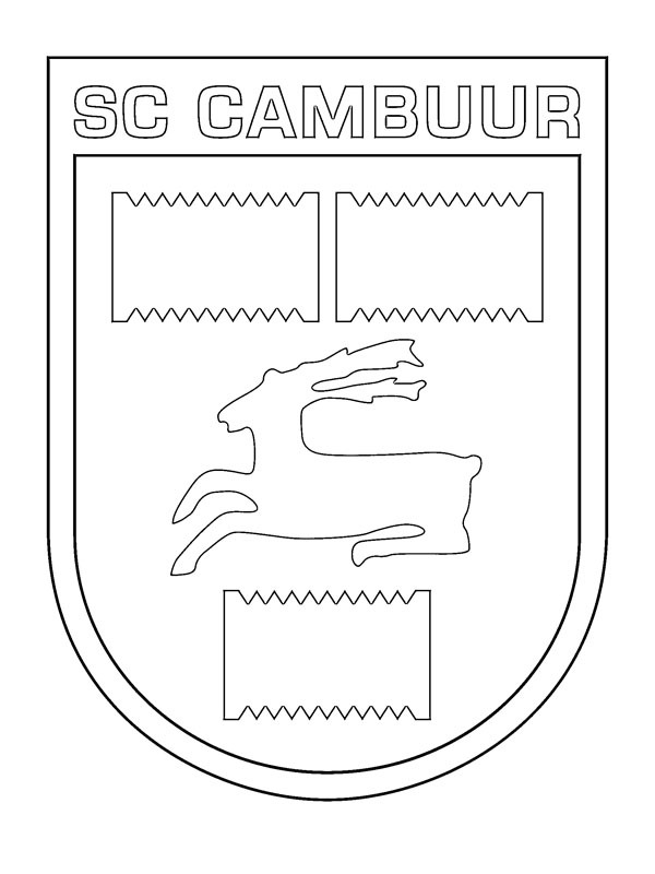 SC Cambuur omalovánka