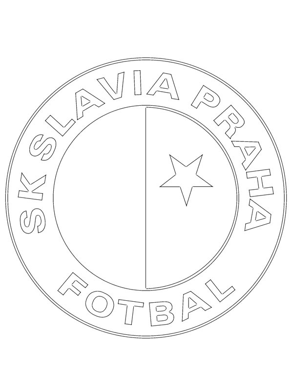 SK Slavia Praha omalovánka SK Slavia Praha omalovánka